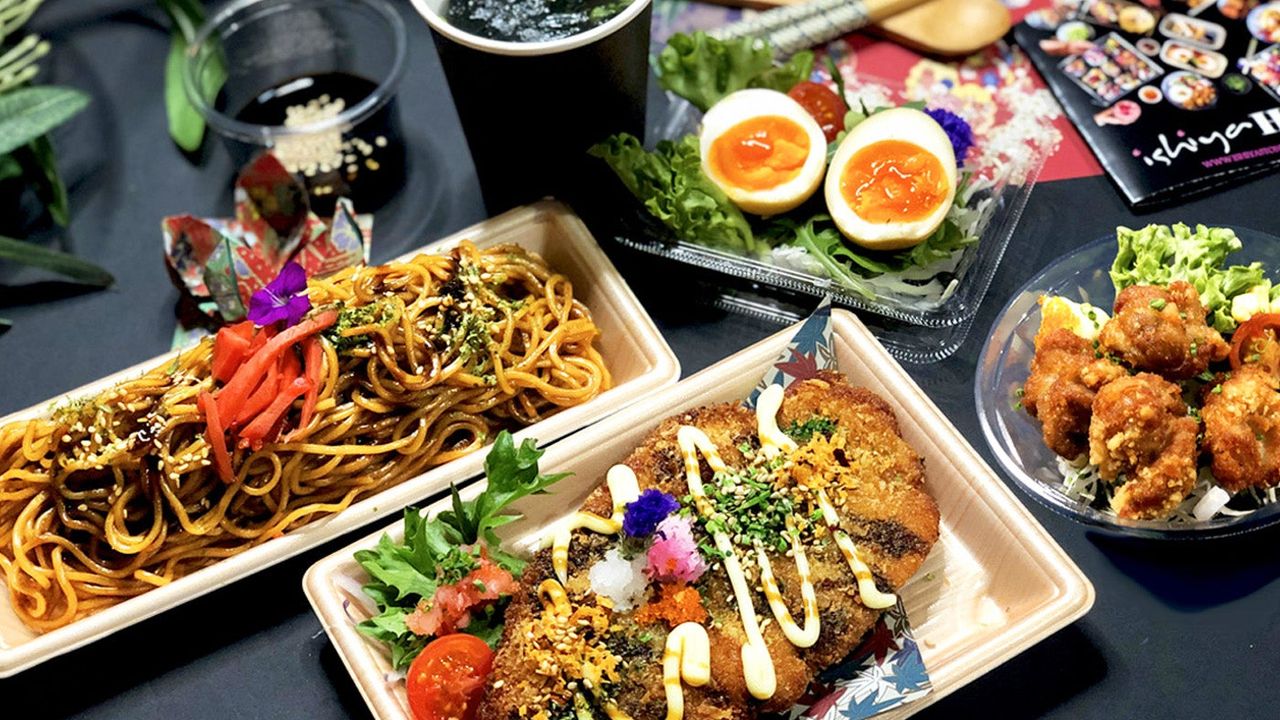 Katsu Chicken Yakisoba Set