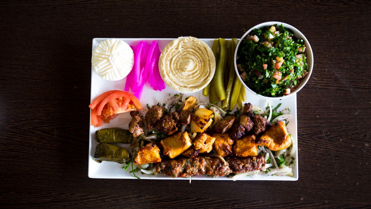 BBQ Shish Plate