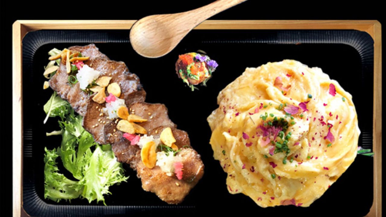 Gyu Tan Sakura Omurice