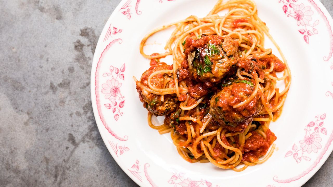 Spaghetti Meatballs