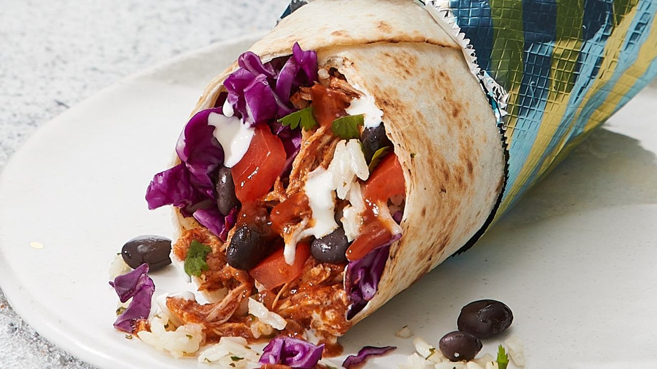 Pulled Pork Mini Burrito