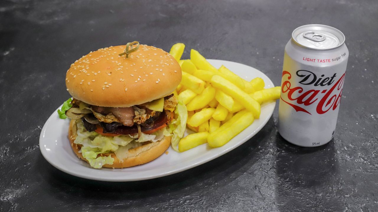 Old School Lot Burger