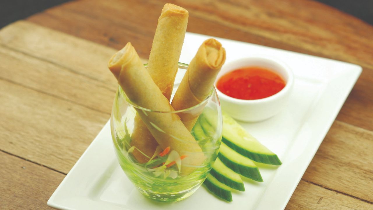 Vegetarian Spring Roll (3 pcs)