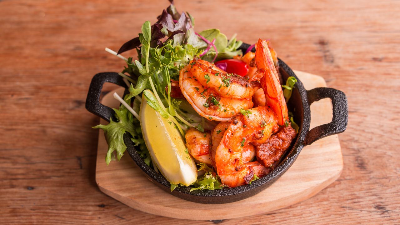 Grilled Prawn Cocktails (GF)