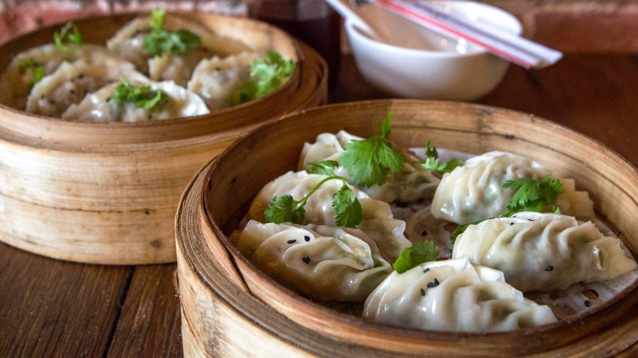 Steamed Vegetable Dumplings