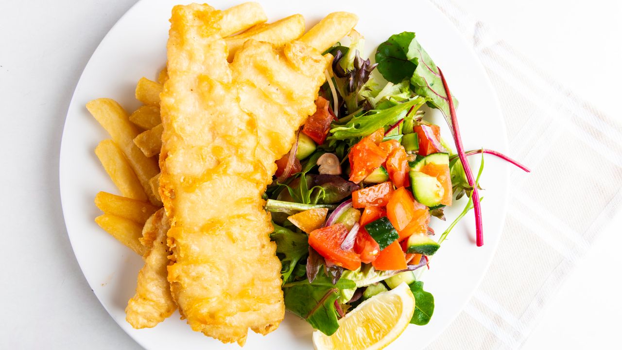 Battered Fish Meal