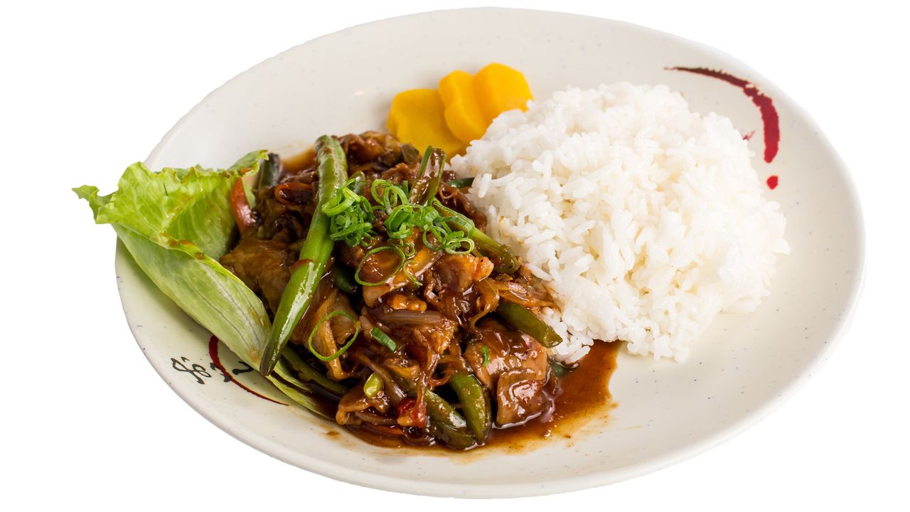 Pan Fried Sliced Pork Belly in Ginger Soy Sauce