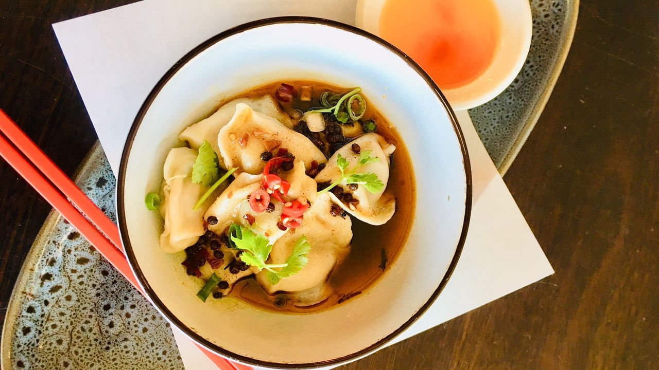 Szechuan Chilli Dumplings