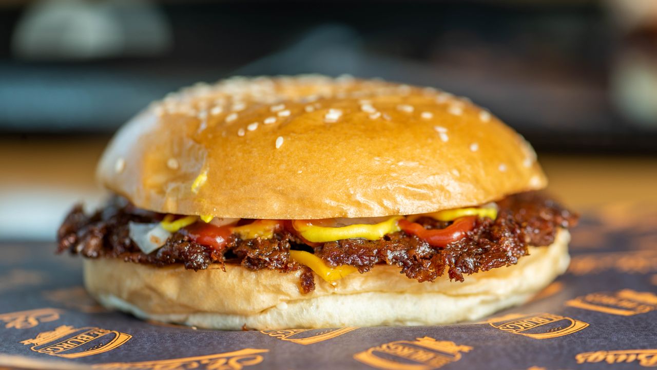 The Cheesy D Burger