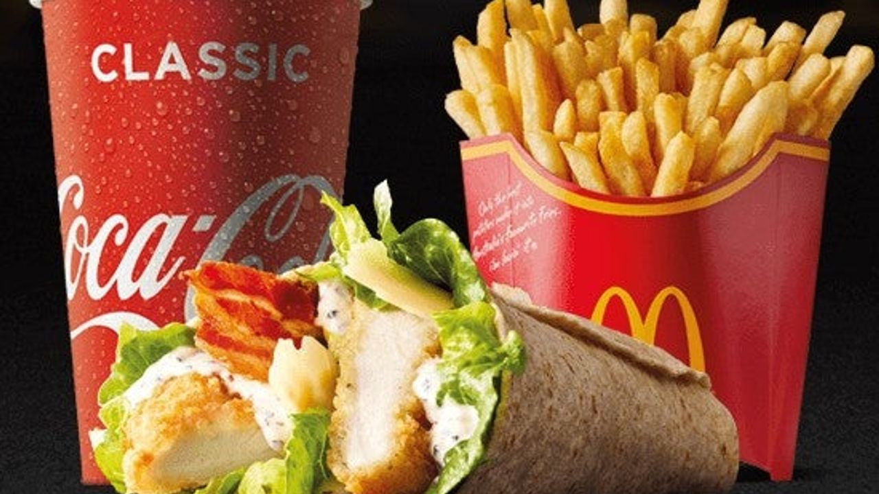 Crispy Chicken Caesar McWrap
