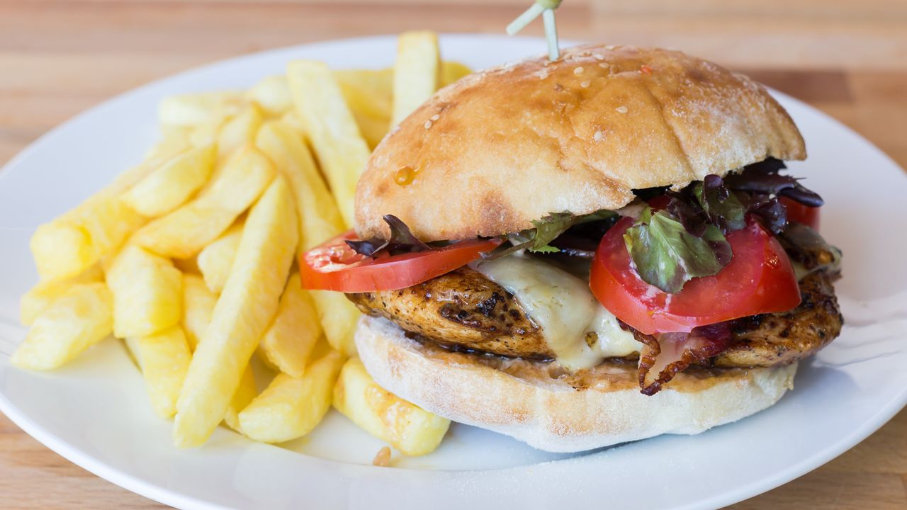 Grilled Chicken Burger