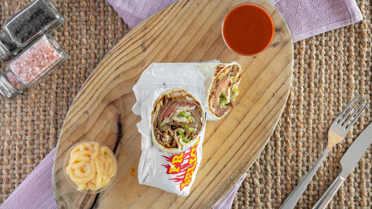 Mixed Kebab Roll