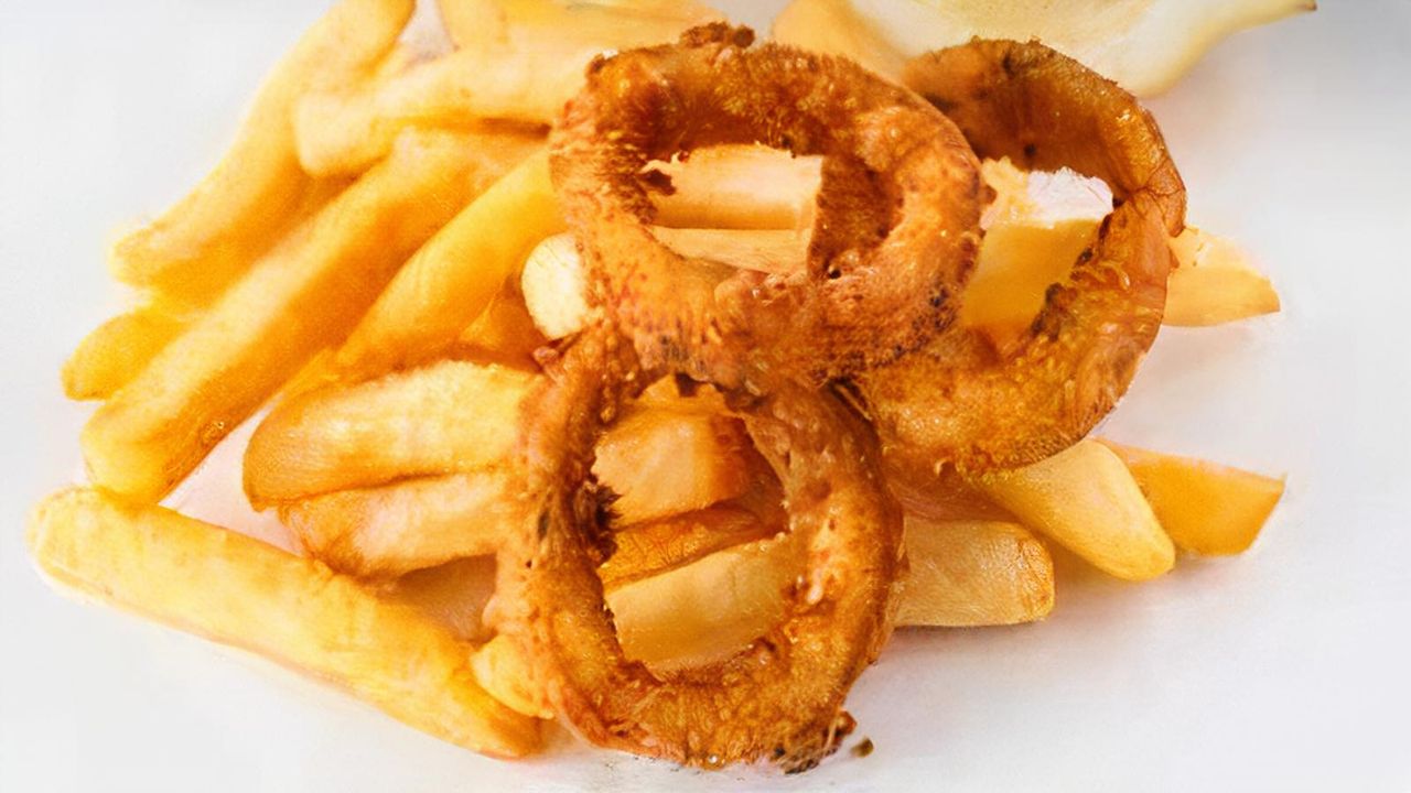 Calamari Rings and Chips