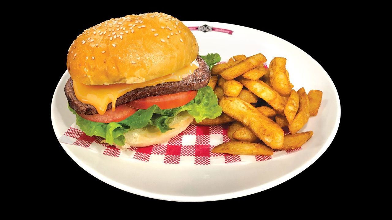 Steak & Cheese Burger