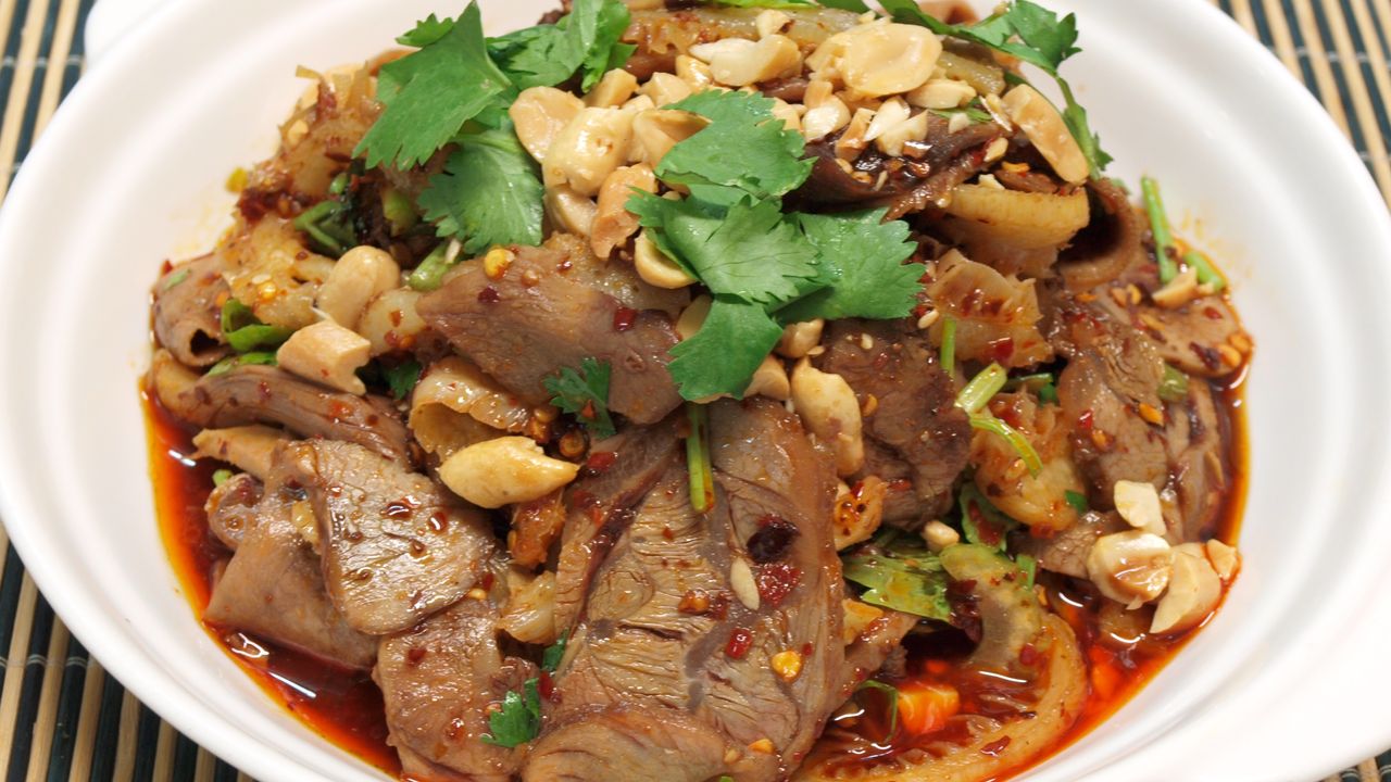 Beef Combination Salad in Chili Sauce