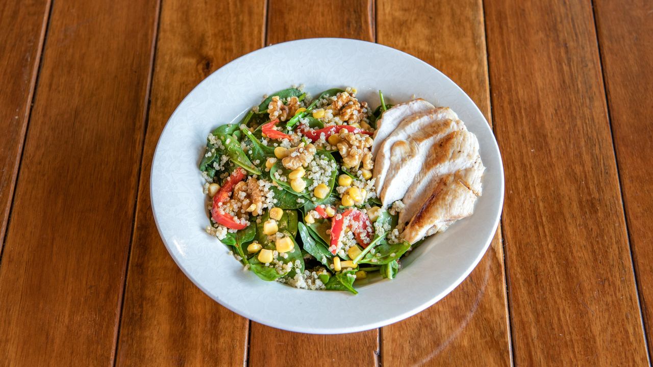 Grilled Chicken Quinoa Salad