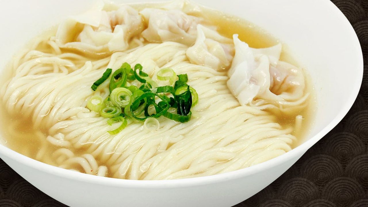 Shrimp & Pork Wonton Noodle Soup