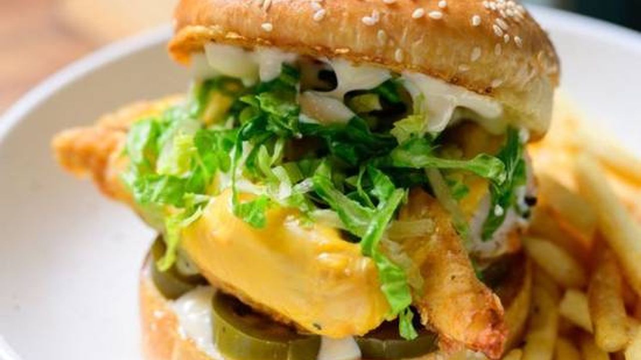 Fried Chicken Burger
