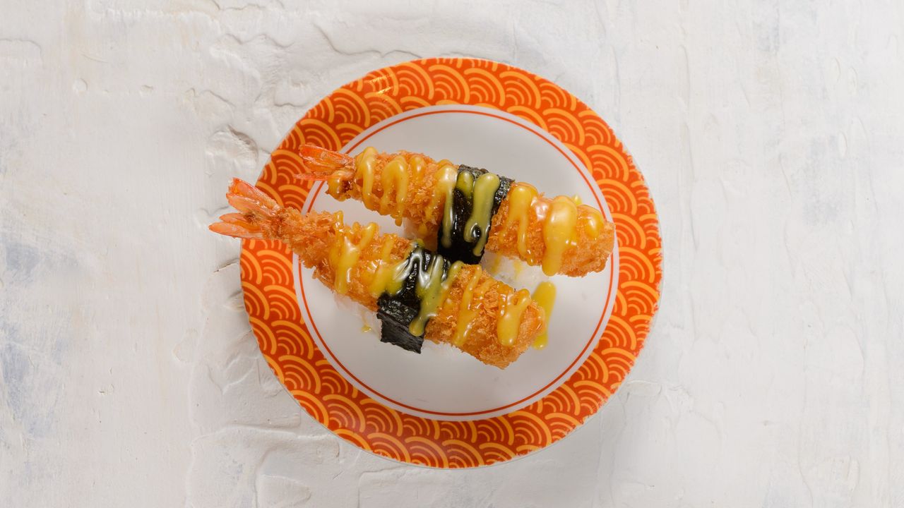 Crumbed Ebi Nigiri