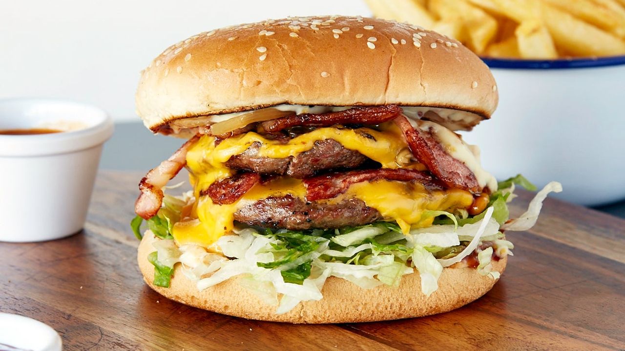 Smokin' Double Bacon Burger