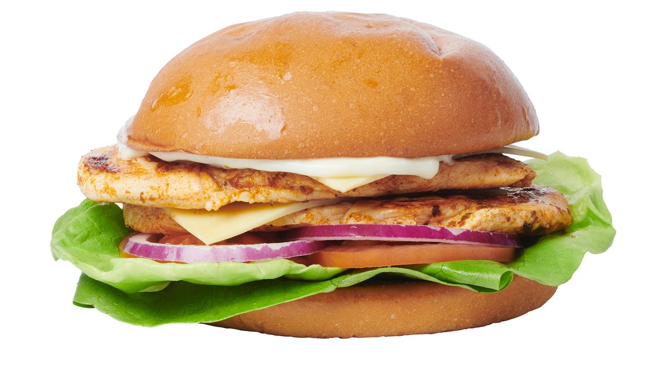 Double Chicken Cheese Burger