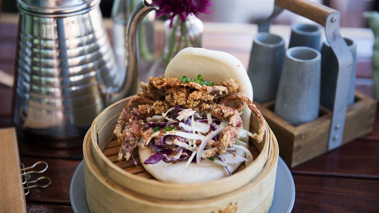 Soft Shell Crab Bao