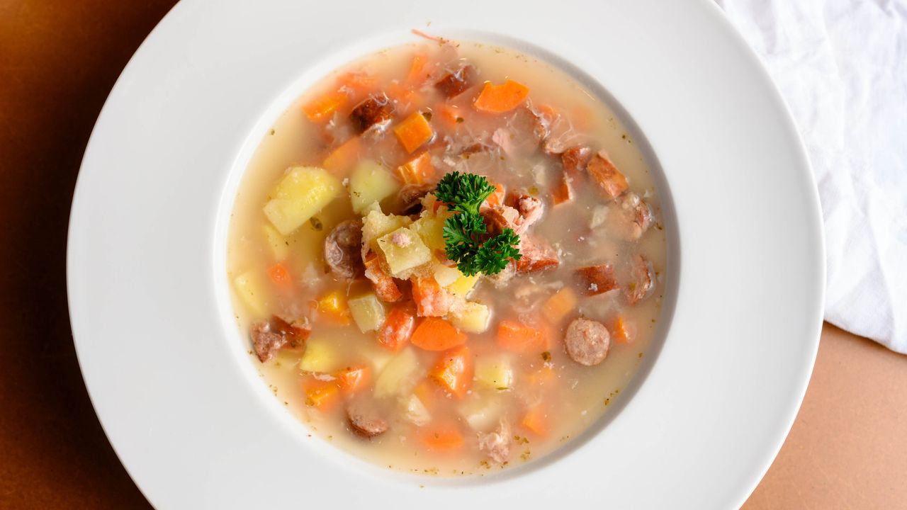 Pork & Sausages Soup
