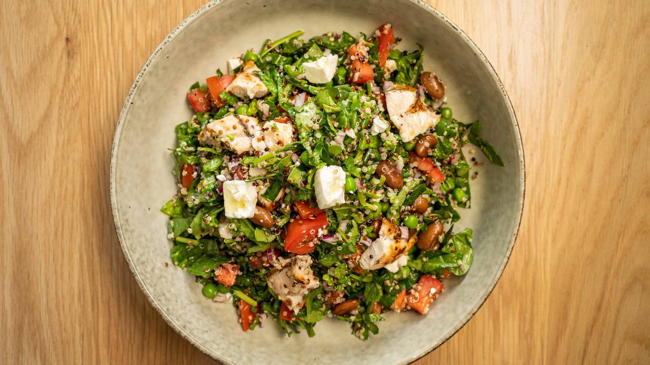 Quinoa & Roast Chicken Salad