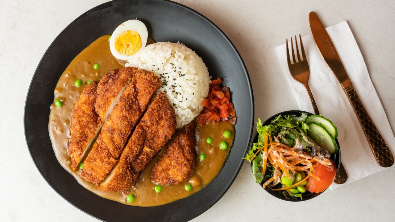 Chicken-Katsu Curry & Rice