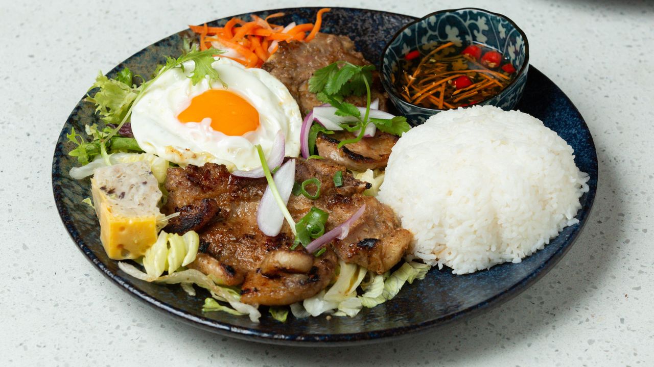 Combination Grilled Pork with Rice