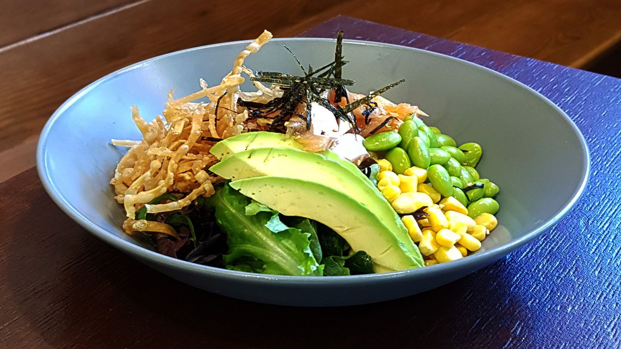 Fresh Salmon Poke Bowl