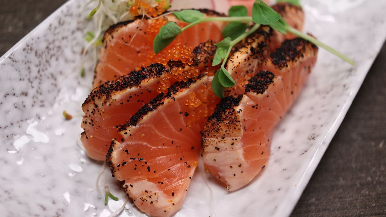 Salmon Tataki