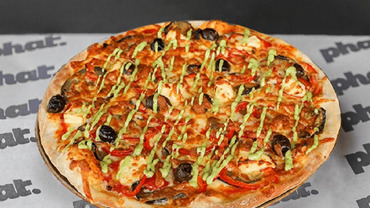 Grilled Vegetarian Pizza