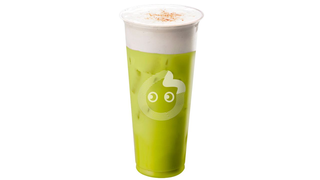 Matcha Milk Tea on Cloud 抹茶奶盖