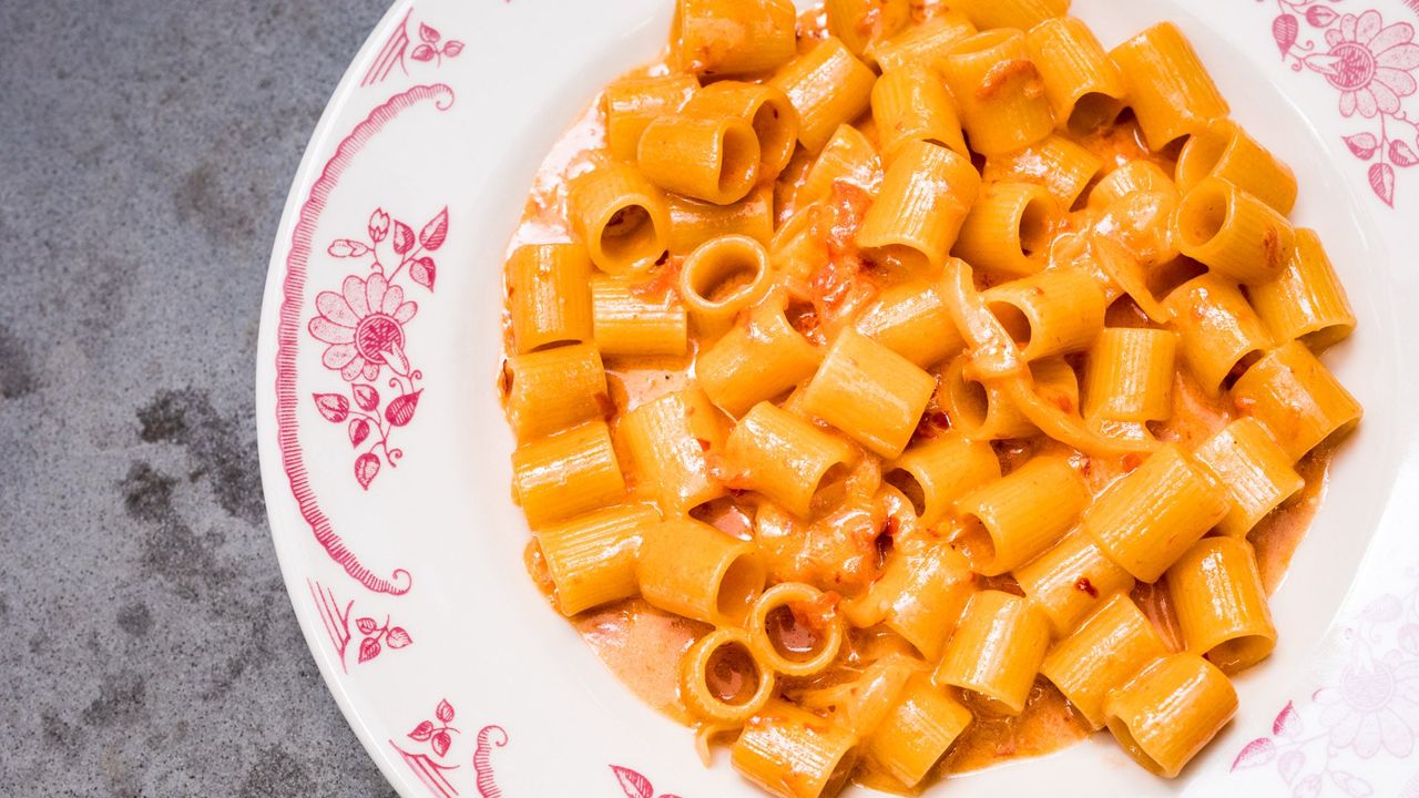 Spicy Rigatoni Vodka