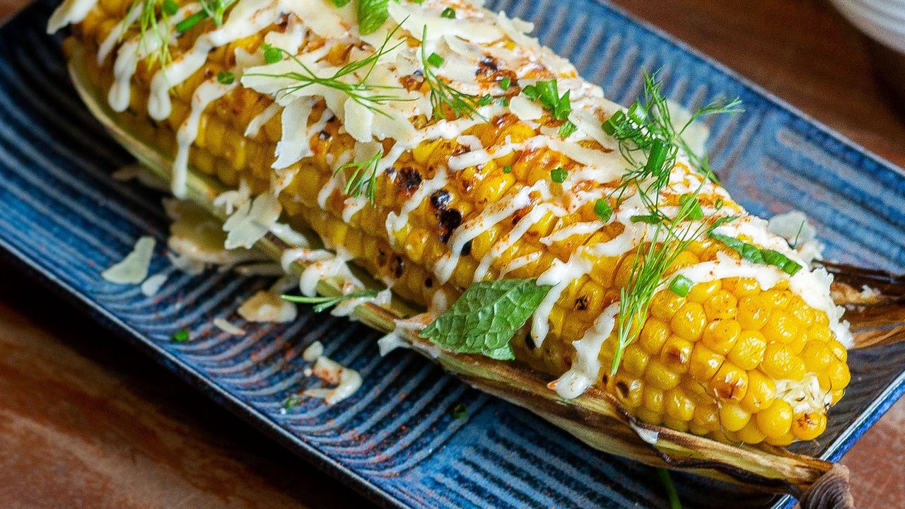 Chargrilled Corn On The Cob