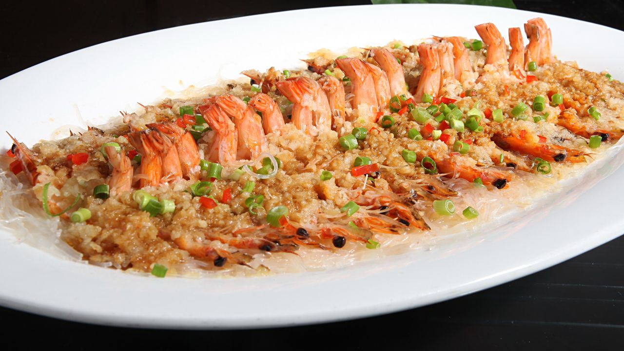 King Prawn with Garlic Sauce