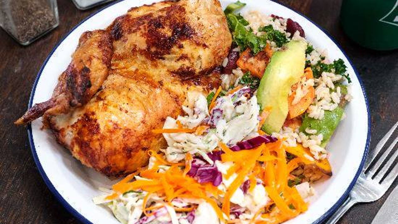1/2 Chicken and Salads Deal