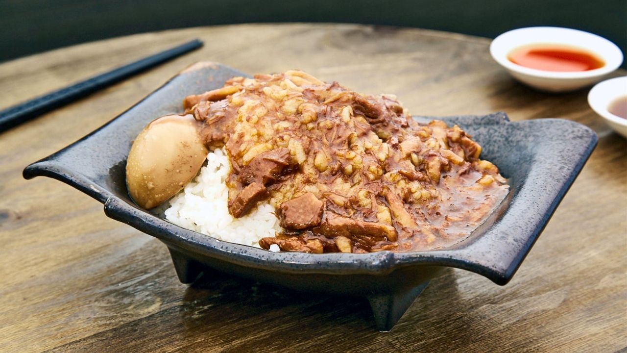 Braised Pork Belly Rice 魯肉飯