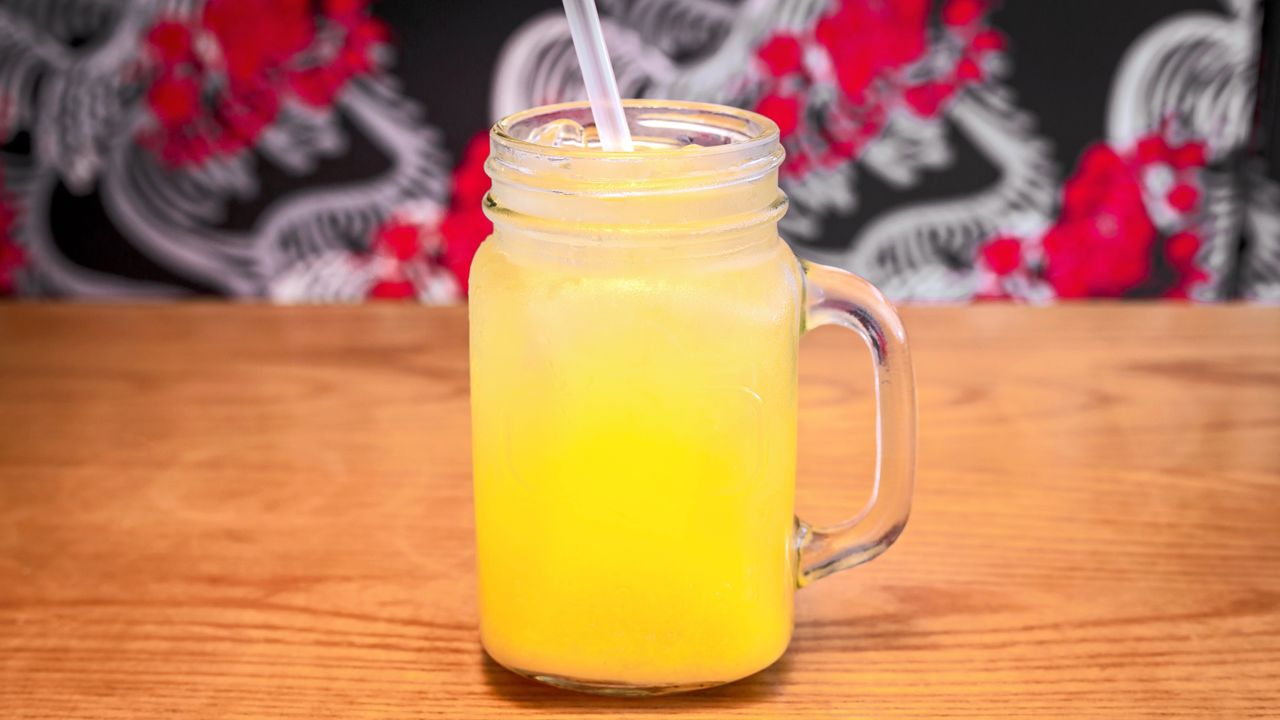 Fresh Brewed Mango Iced Tea