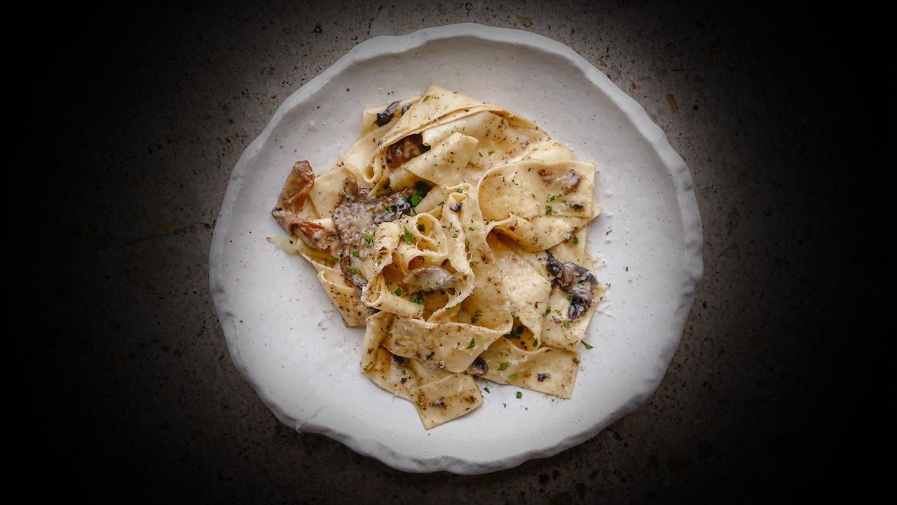 Pappardelle Ai Funghi (V)(GFO)