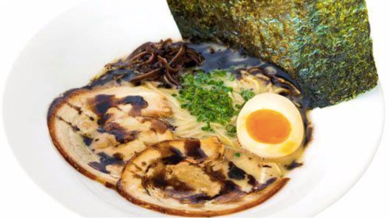 Black Garlic  Tonkotsu Ramen