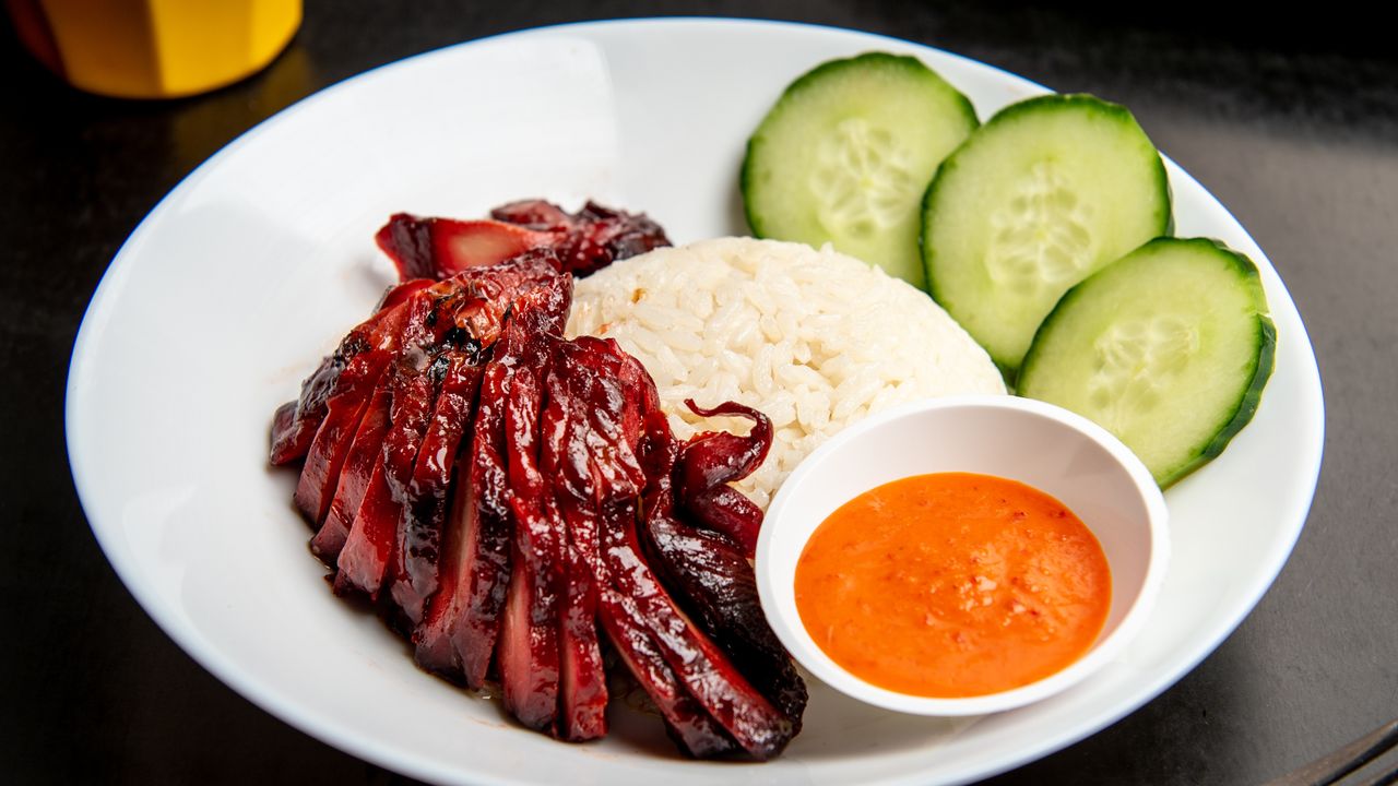 BBQ Chicken with Aromatic Rice