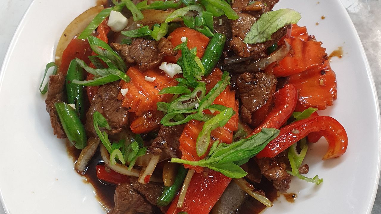Garlic Pepper Beef