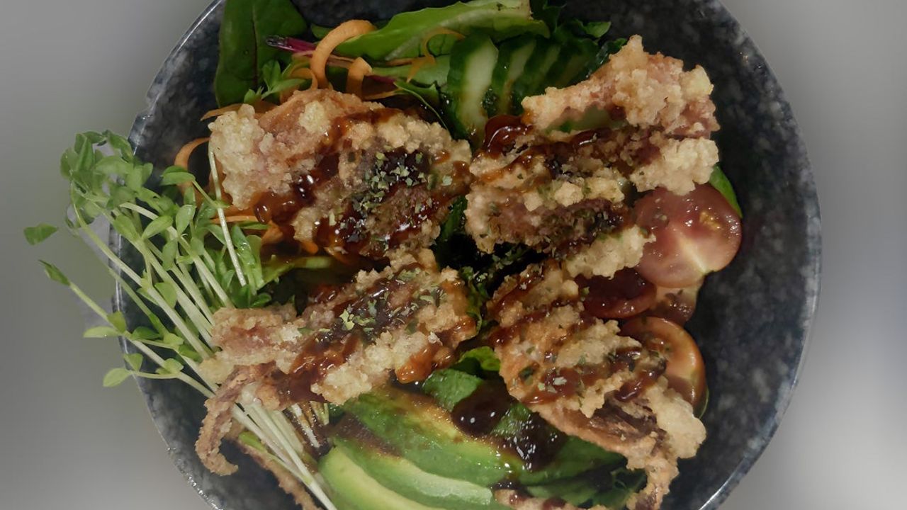 Soft Shell Crab Salad
