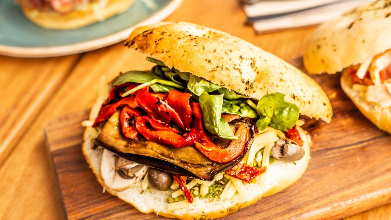 Grilled Veggie Focaccia