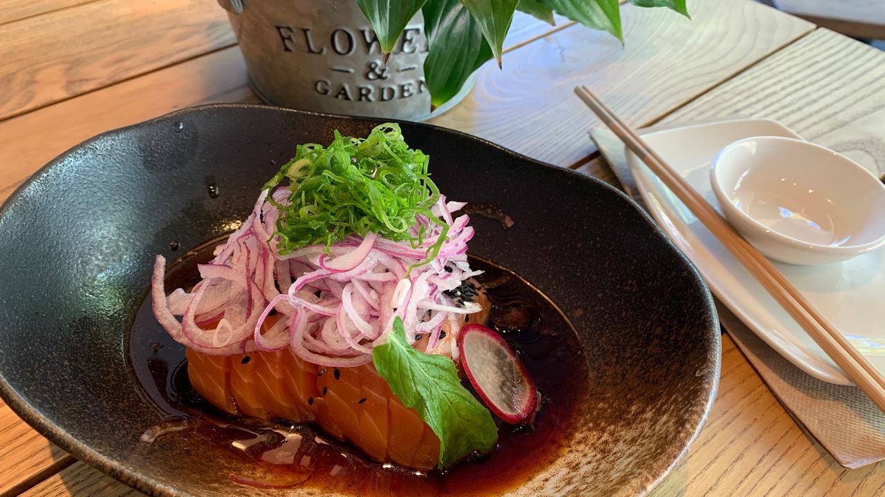 Salmon Tataki