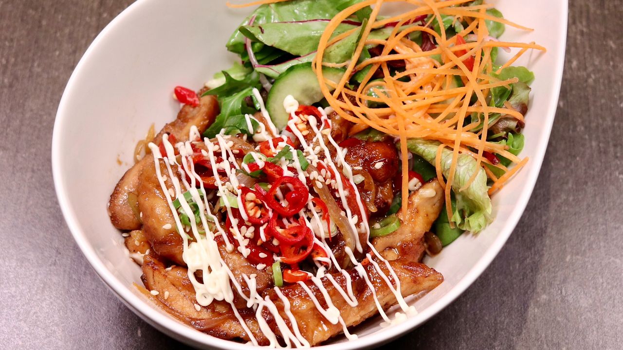 Spicy Chicken Rice Bowl