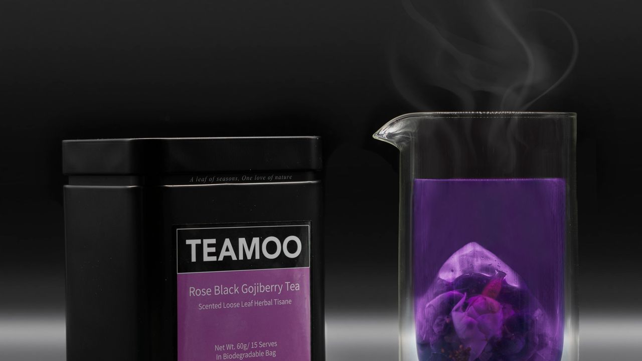 Rose Black Goji Berry Tea - 15 Serves