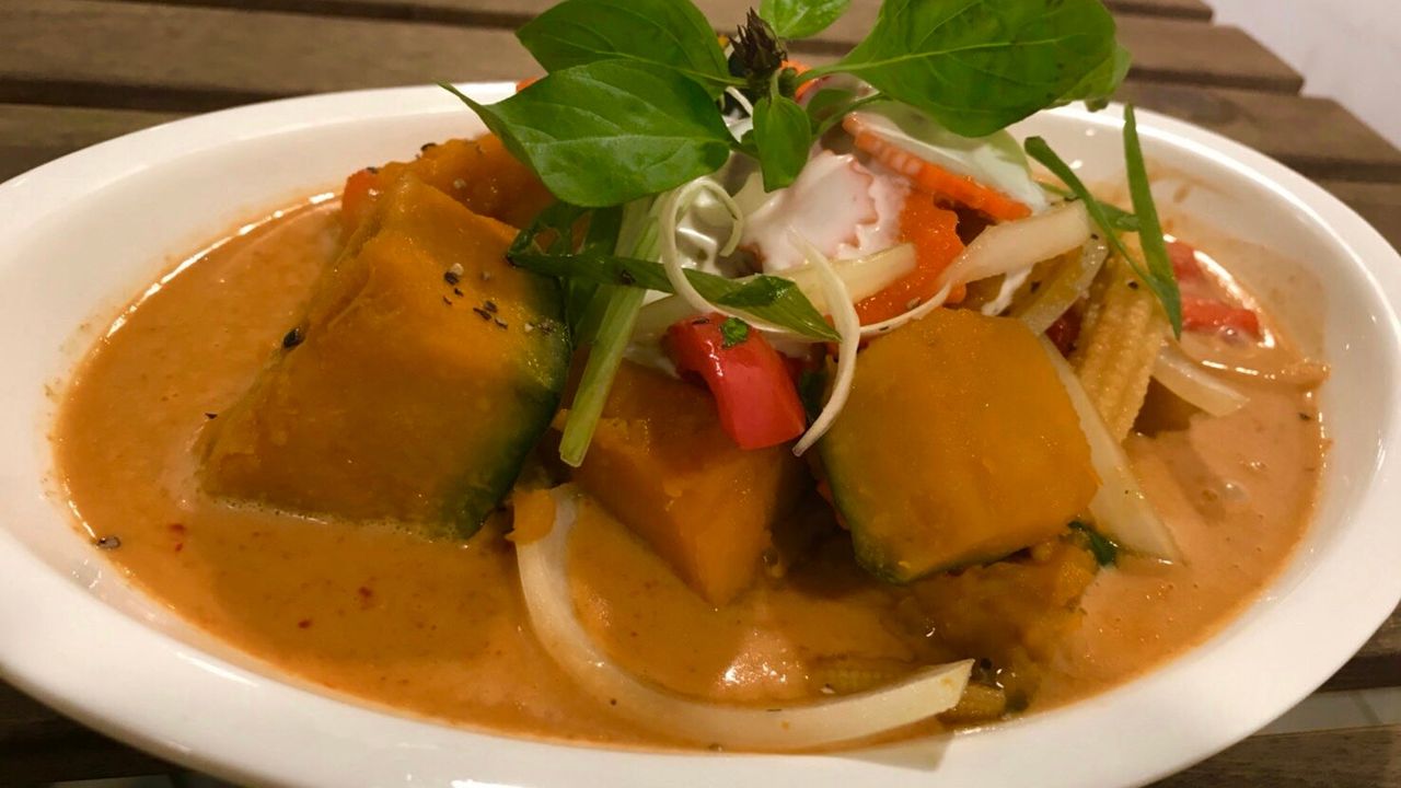 Vegetables & Pumpkin Red Curry